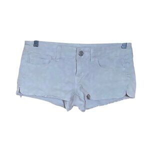 American Eagle beige Camouflage Stretch Denim Shorts summer beach nautical chic